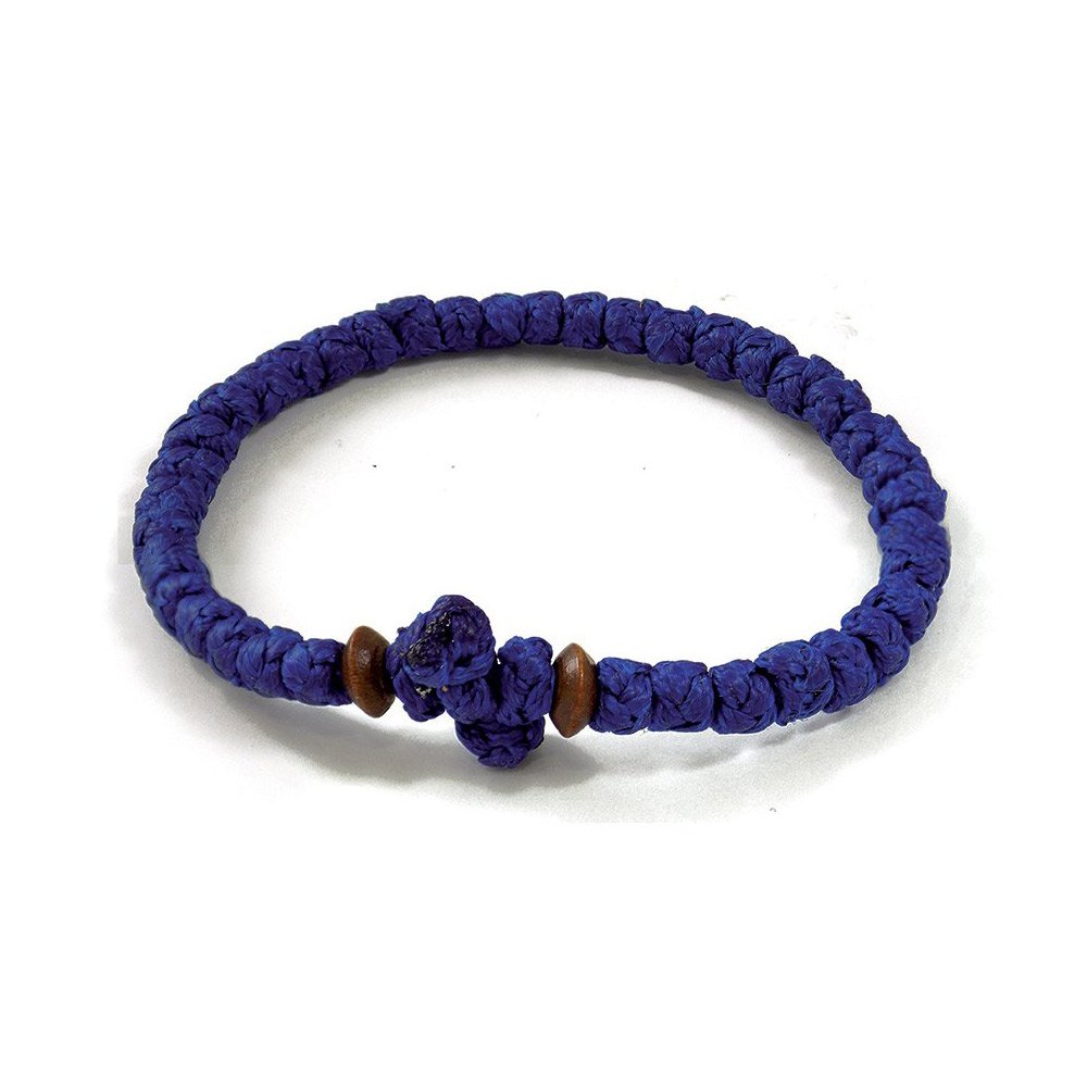 Handmade Prayer Rope Medium Size Blue