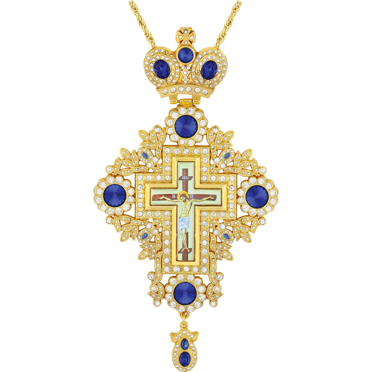 Priest Pectoral Cross with the Crucifixion - TheHolyArt