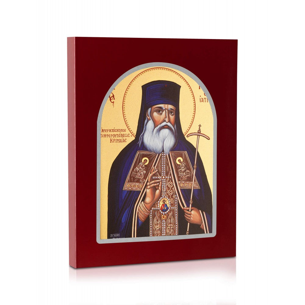 Saint Luke the Surgeon (Bust) - Carved Wood - 4