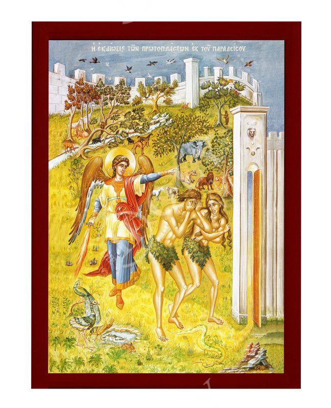 Copy of Saint George & Saint Demetrius icon, Handmade Greek Orthodox icon of St George, Byzantine art wall hanging icon wood plaque, religious decor TheHolyArt