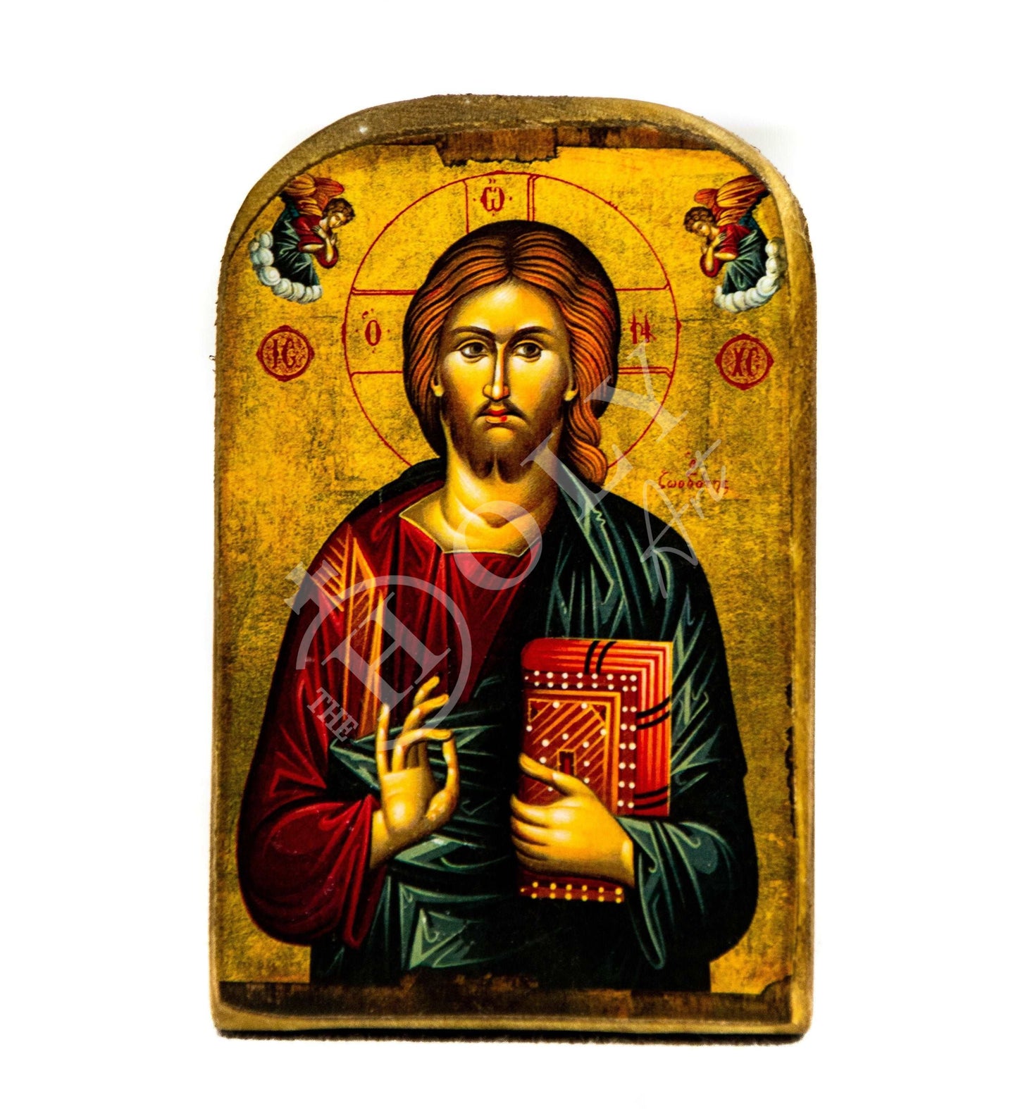 20 pcs Custom Greek Handmade Orthodox icon Bomboniera Martyrika Wedding Baptism Christening Favors 14x9cm TheHolyArt