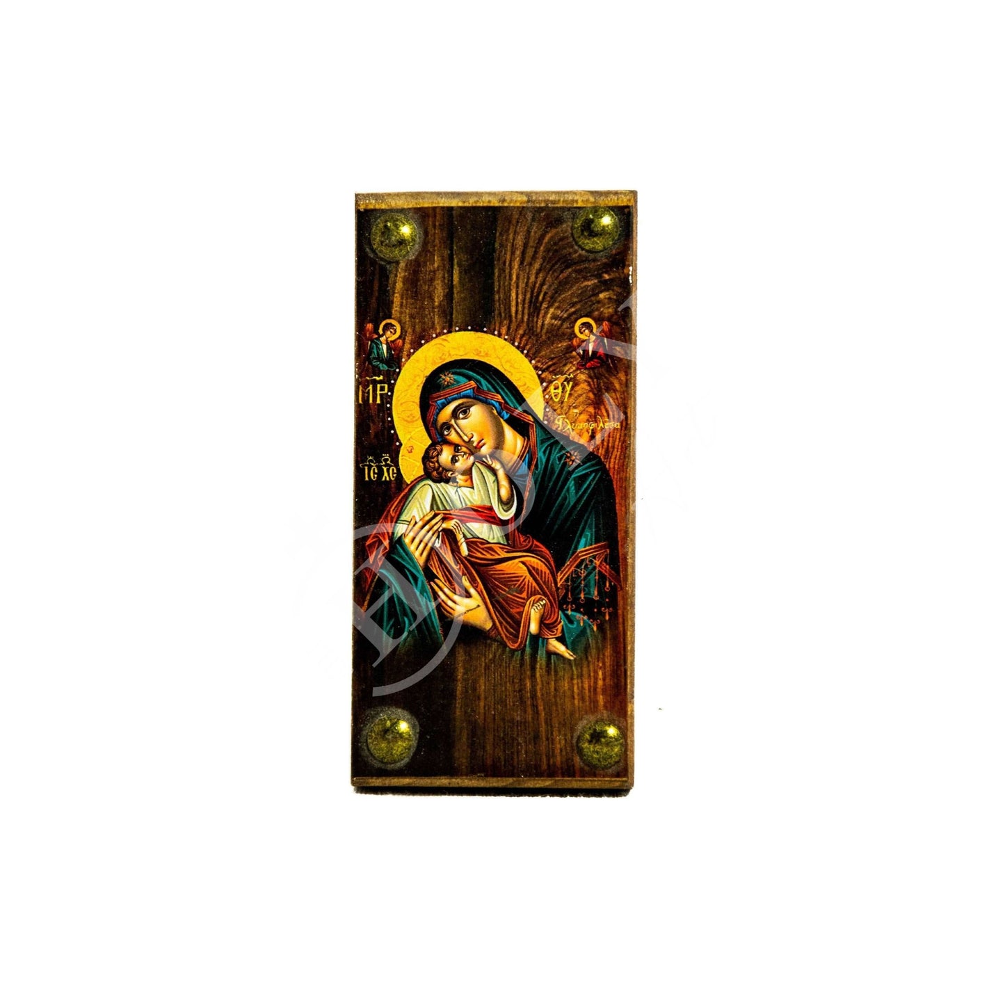 20 pcs Custom Greek Handmade Orthodox icon Bomboniera Martyrika Wedding Baptism Christening Favors 12x6cm TheHolyArt