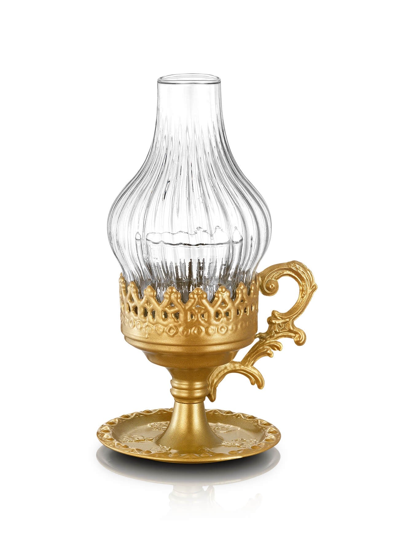 Orthodox vigil lamp – front view | TheHolyArt