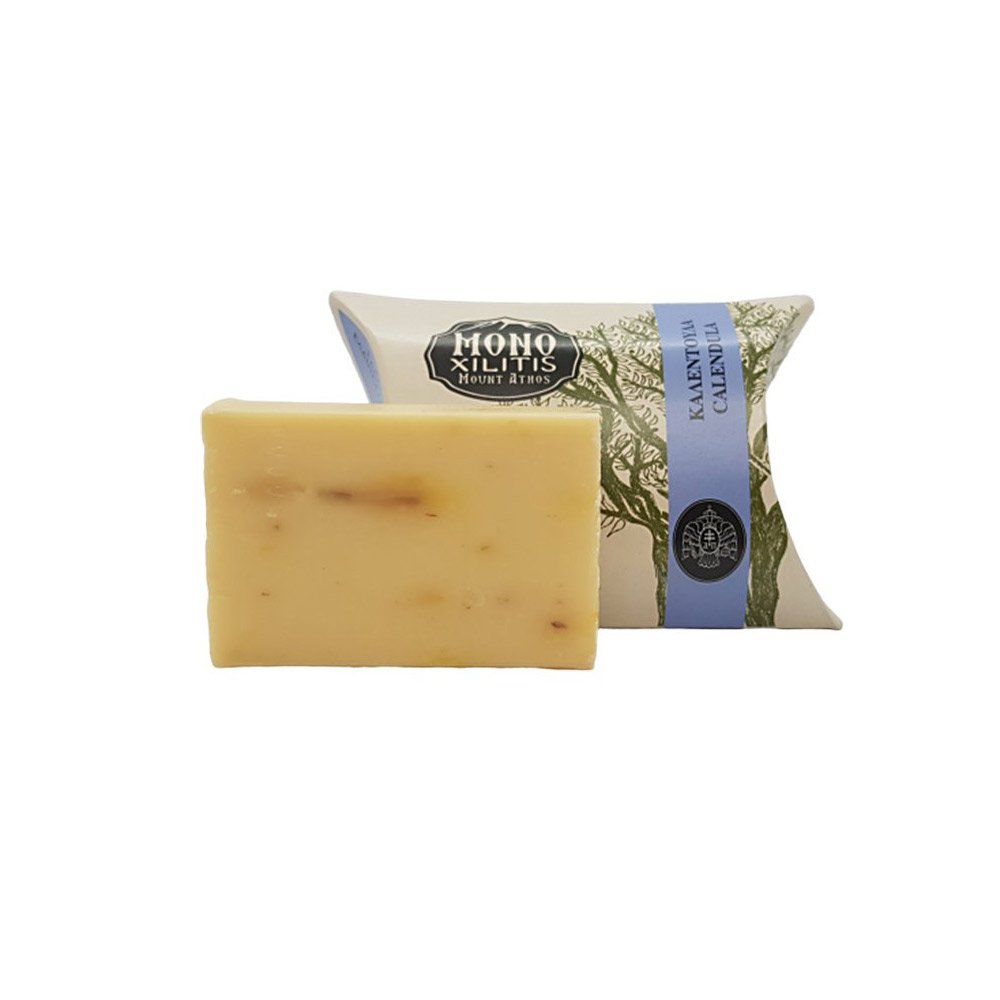 Mount Athos handmade calendula soap, Monoxylitis Monastery, 110g