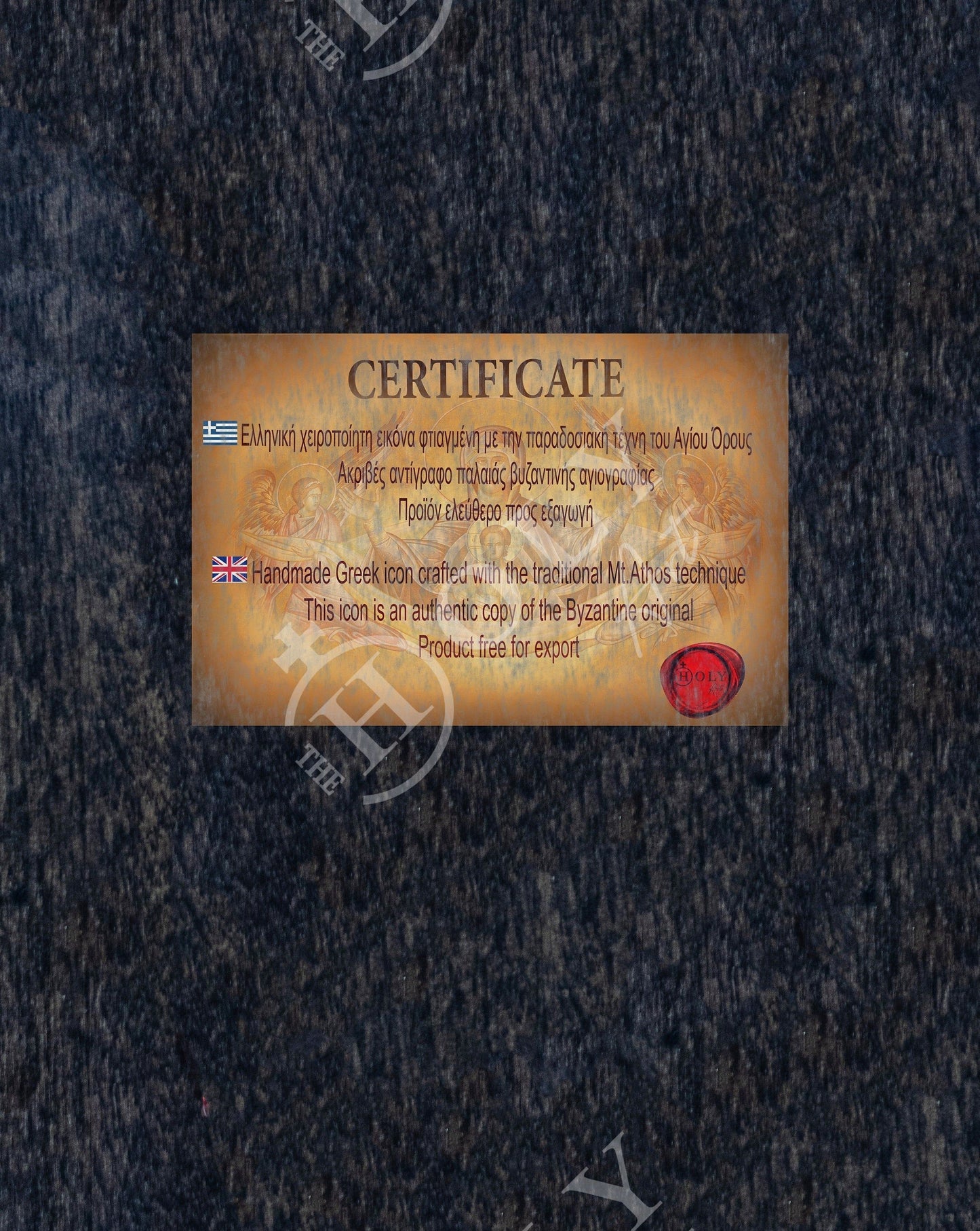 Saint Esther icon, Handmade Greek Orthodox icon of St Esther the Queen, Catholic Byzantine art wall hanging wood plaque icon religious gift - TheHolyArt