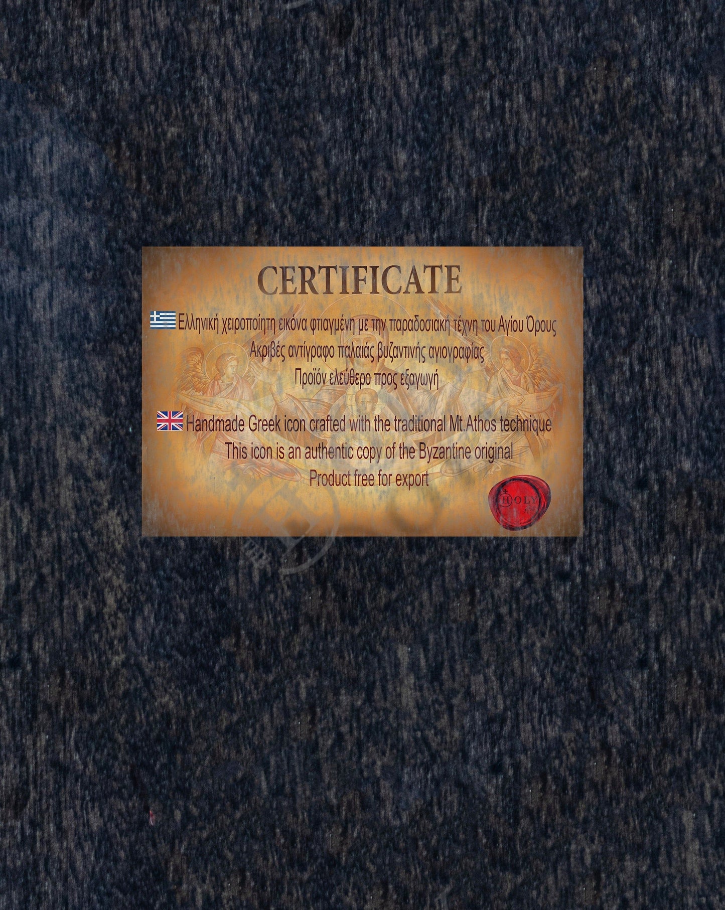 Virgin Mary icon Panagia Vladimir, Handmade Greek Orthodox Icon Mother of God Byzantine art Theotokos wall hanging wood plaque th2 - TheHolyArt