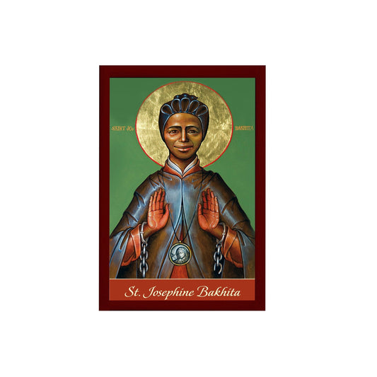 Saint Josephine icon, Handmade Greek Orthodox icon of St Josephine Mar-TheHolyArt