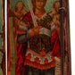 Christian Iconostasis Jesus Christ Archangel Michael Archangel Gabriel icon, Handmade Canvas Mt Athos wooden Altar Orthodox Icon TheHolyArt