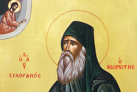 Saint Silouan The Athonite orthodox icon