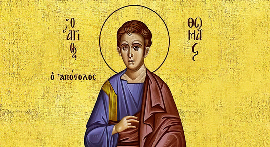 Saint Thomas the Apostle handmade icon