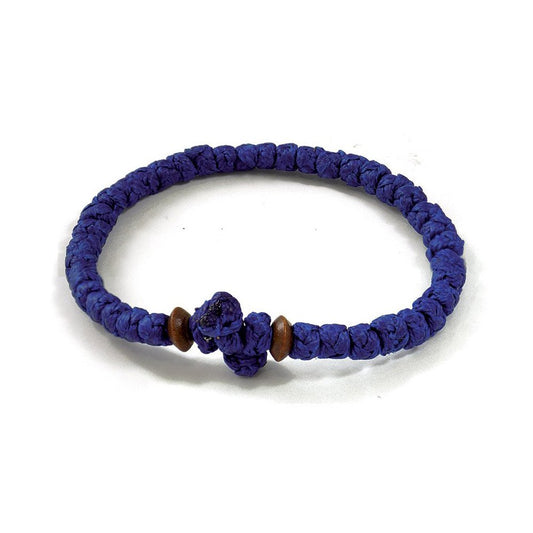 Handmade Prayer Rope Medium Size Blue