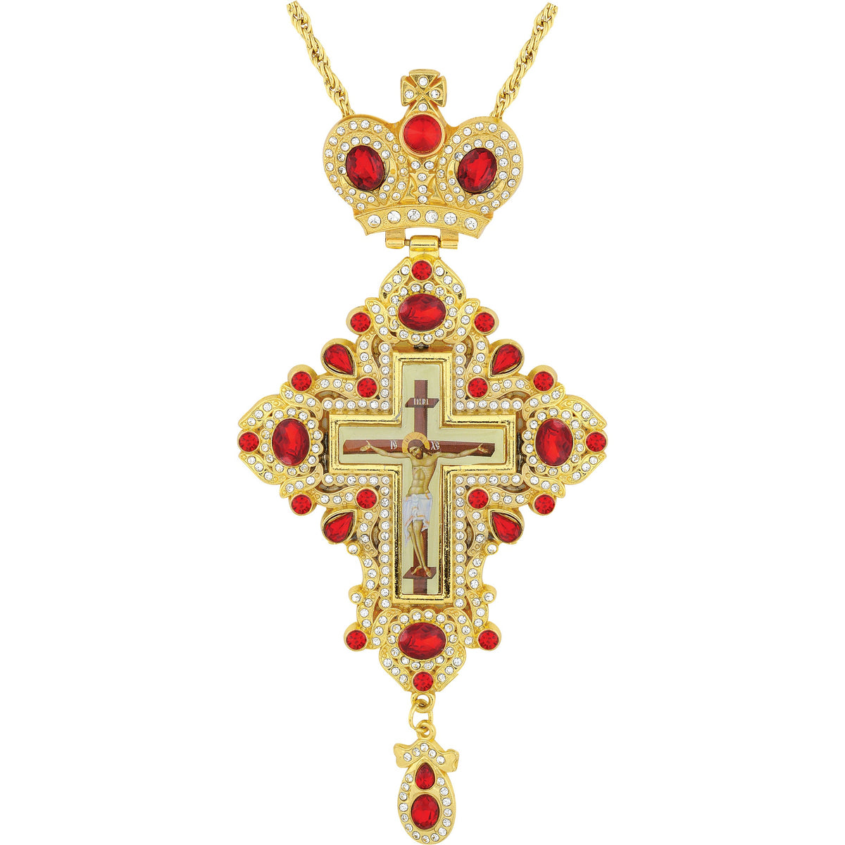 Priest Pectoral Cross with the Crucifixion - TheHolyArt