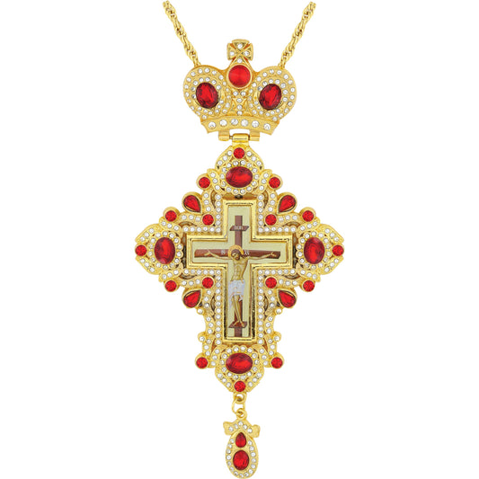 Priest Pectoral Cross with the Crucifixion - TheHolyArt
