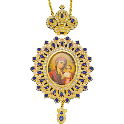 Bishop Encolpion Panagia Theotokos and Child - TheHolyArt