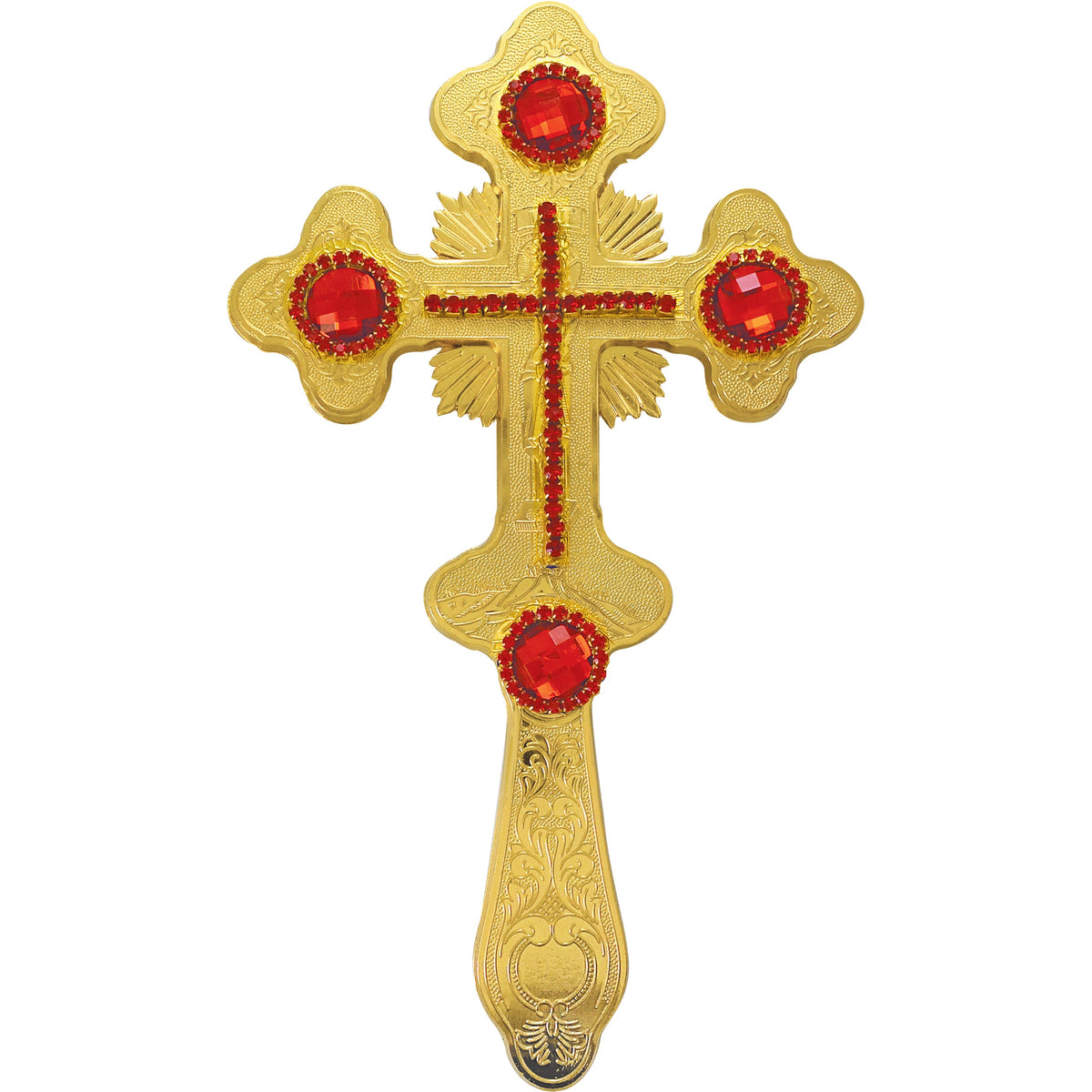 Blessing Cross with Large Stones - TheHolyArt