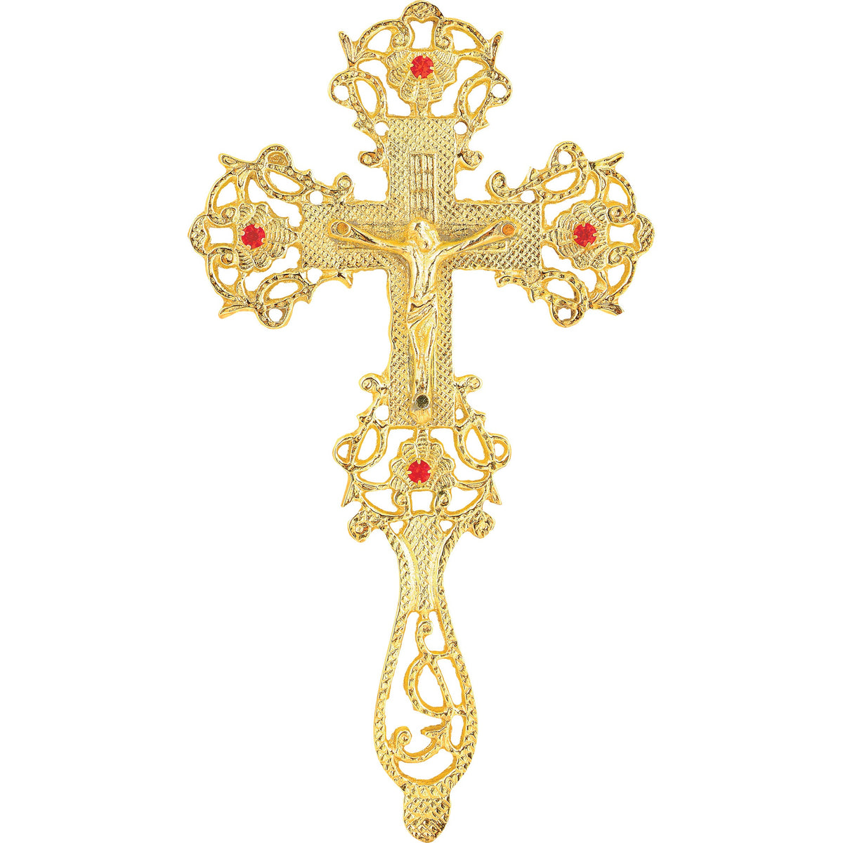 Blessing Cross Openwork Filigree Style - TheHolyArt