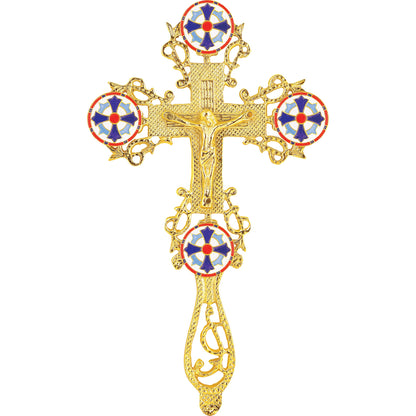Blessing Cross Openwork Filigree Style - TheHolyArt
