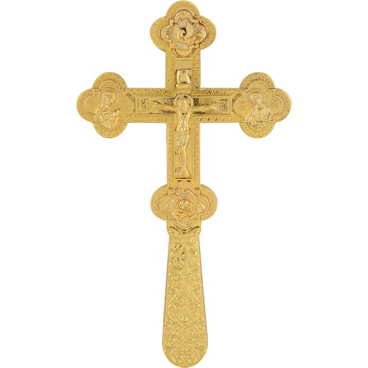 Blessing Cross Small Embossed - TheHolyArt