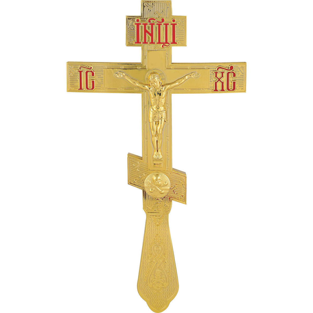 Blessing Cross Russian Eight-Point with Crucifix - TheHolyArt