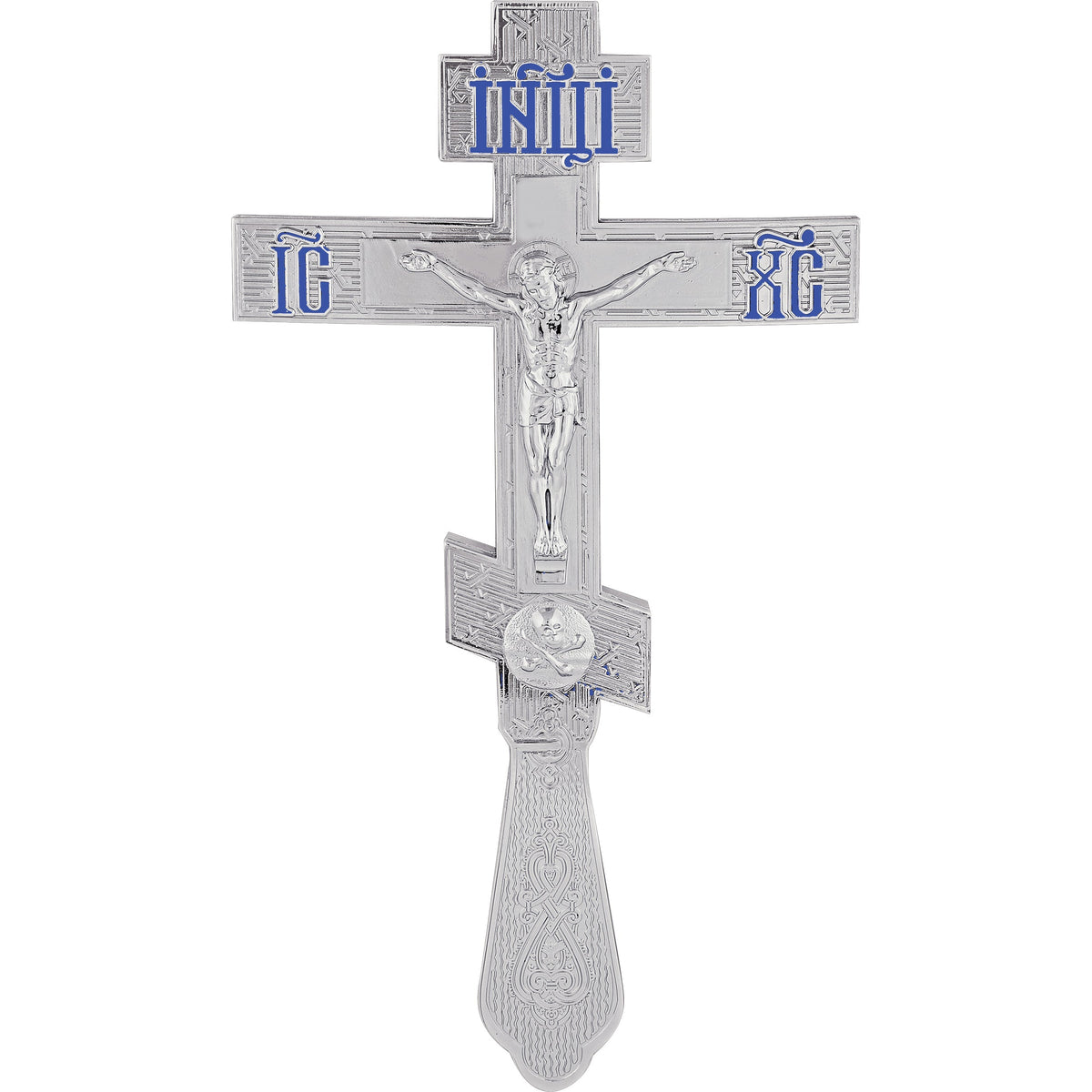 Blessing Cross Russian Eight-Point with Crucifix - TheHolyArt