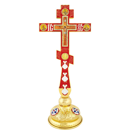 Standing Blessing Cross Russian Style - TheHolyArt