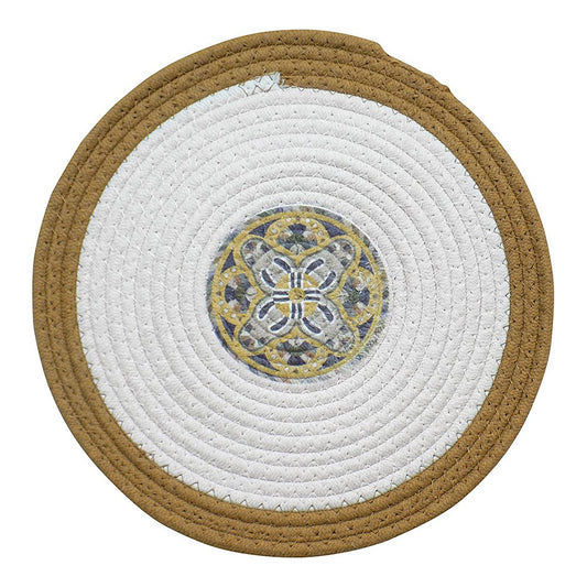 Greek Orthodox handmade woven prosphora bread mat - TheHolyArt