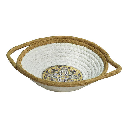 Greek Orthodox handmade woven prosphora basket - TheHolyArt