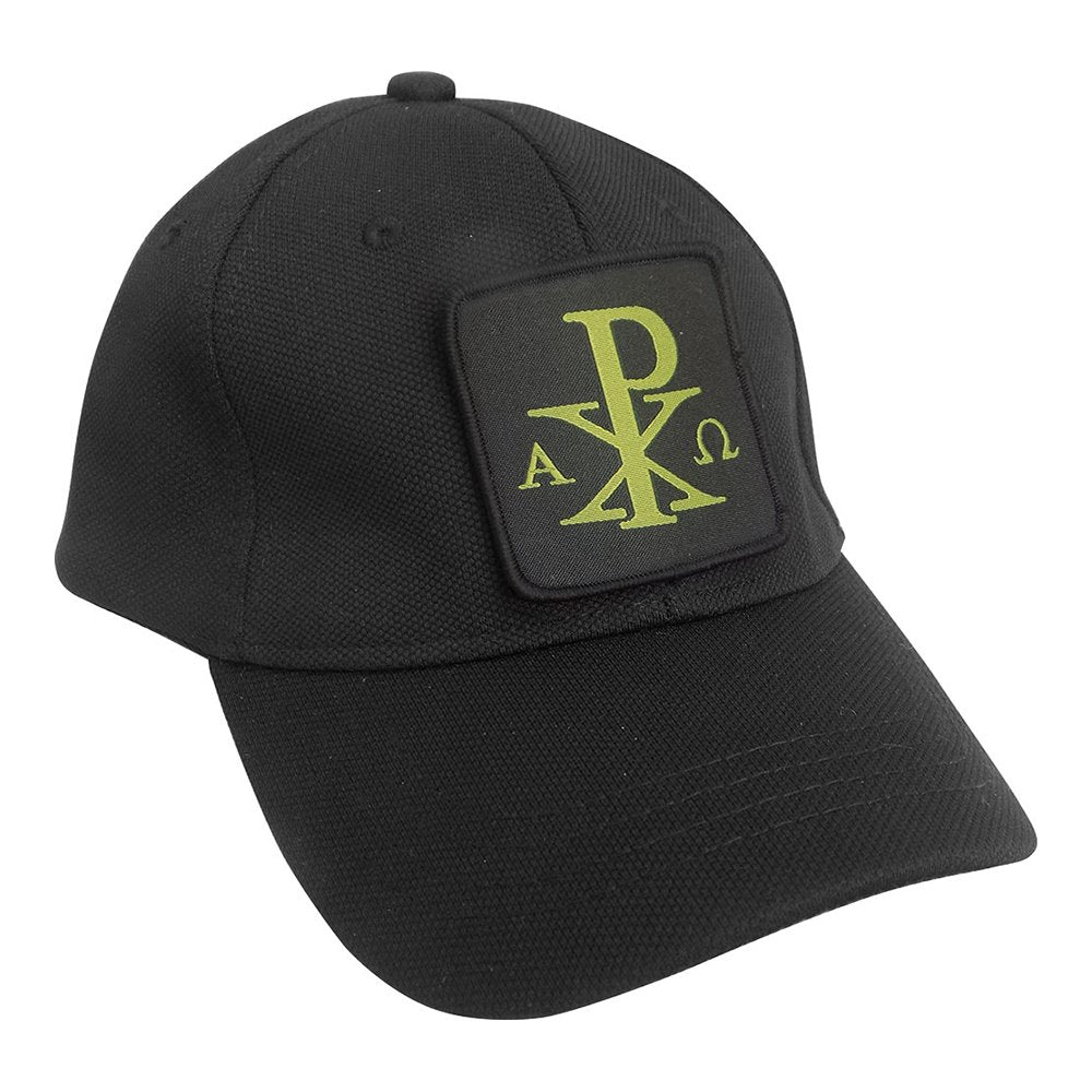 Black Greek Orthodox embroidered baseball cap - TheHolyArt