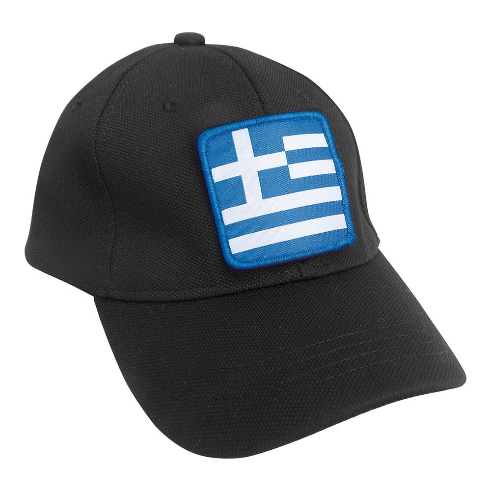 Black Greek Orthodox embroidered baseball cap - TheHolyArt