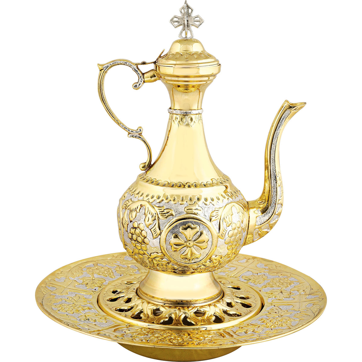Altar Ewer and Basin Lavabo Set - TheHolyArt