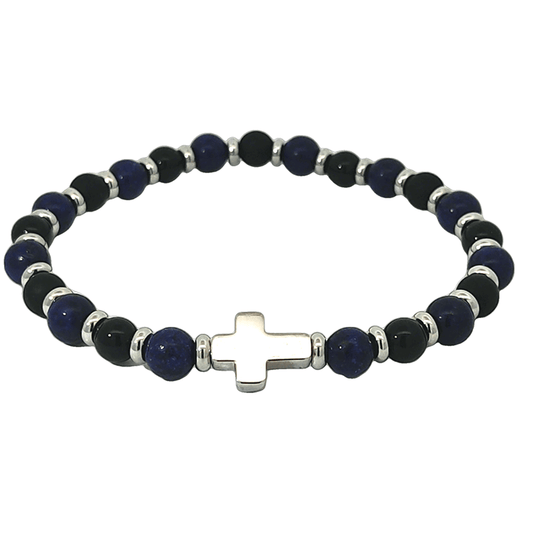 Men's Cross Bracelet - TheHolyArt