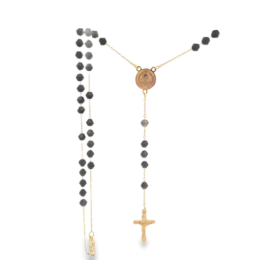 Women's Cross Rosary Necklace - TheHolyArt