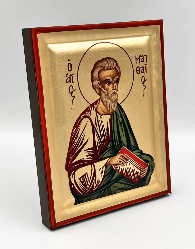 Saint Apostle Matthew the Evangelist - detail (engraved wood)