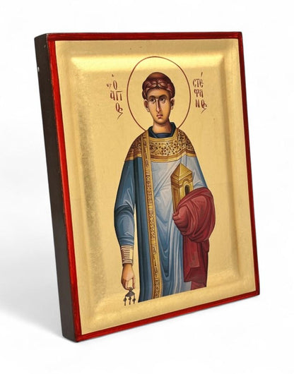 Saint Stephen the Protomartyr - detail (engraved wood)