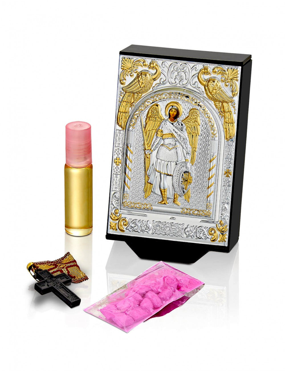 Ikone der Jungfrau Maria / Panagia Glykophilousa, elegante handgefertigte griechisch-orthodoxe Ikone der Jungfrau Maria / Panagia Glykophilousa (Süßer Kuss), byzantinische Kunst zum Wandbehang auf Holztafel-Ikone, religiöse Heimdekoration