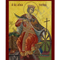 Saint Catherine icon, Handmade Greek Orthodox icon of St Katherine, Byzantine art wall hanging icon plaque, religious gift (Copy) TheHolyArt