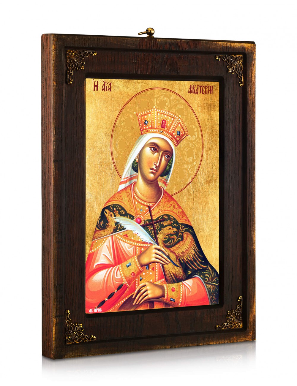 Saint Catherine Icon - TheHolyArt