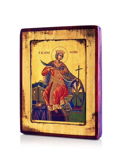 Saint Catherine of Sinai Icon - TheHolyArt