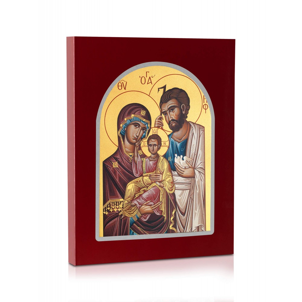 The Holy Family - Carved Wood - 3