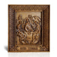 Abraham's Hospitality icon Rublev Handmade Greek Orthodox Icon of the Holy Trinity, Byzantine art wall hanging wood plaque, religious decor - TheHolyArt