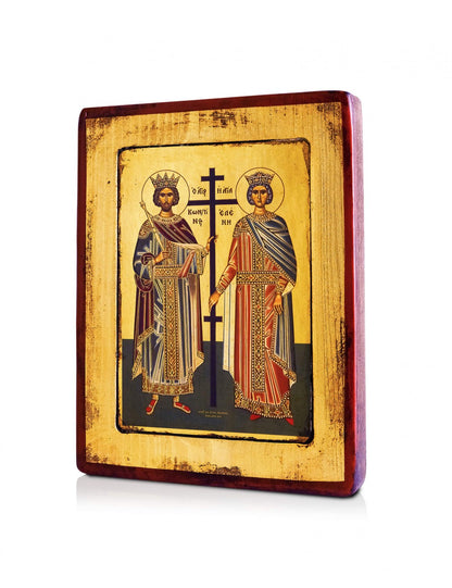 Saints Constantine and Helen Icon - TheHolyArt