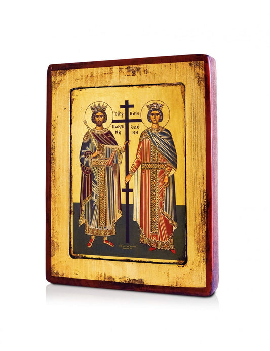 Saints Constantine and Helen Icon - TheHolyArt