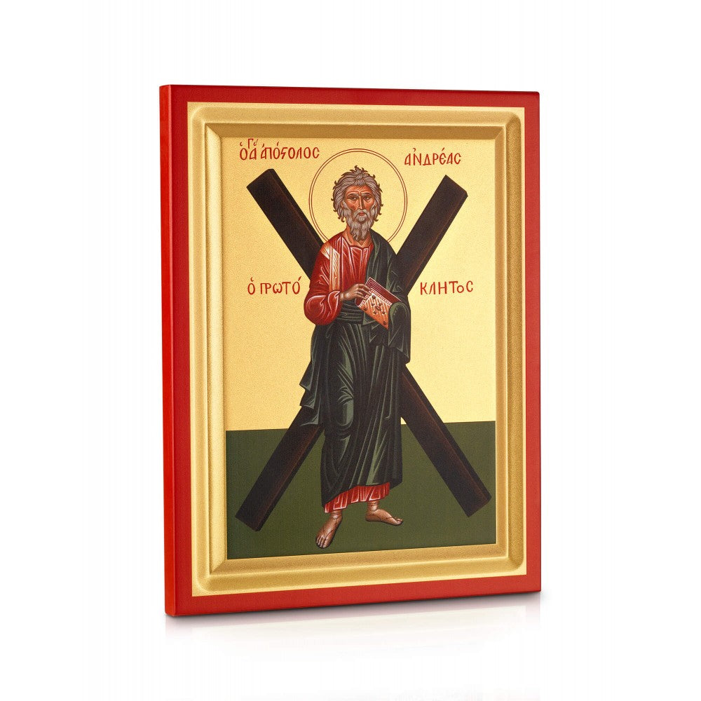 Saint Andrew the First-Called (Full-Body) - Carved Wood - 1