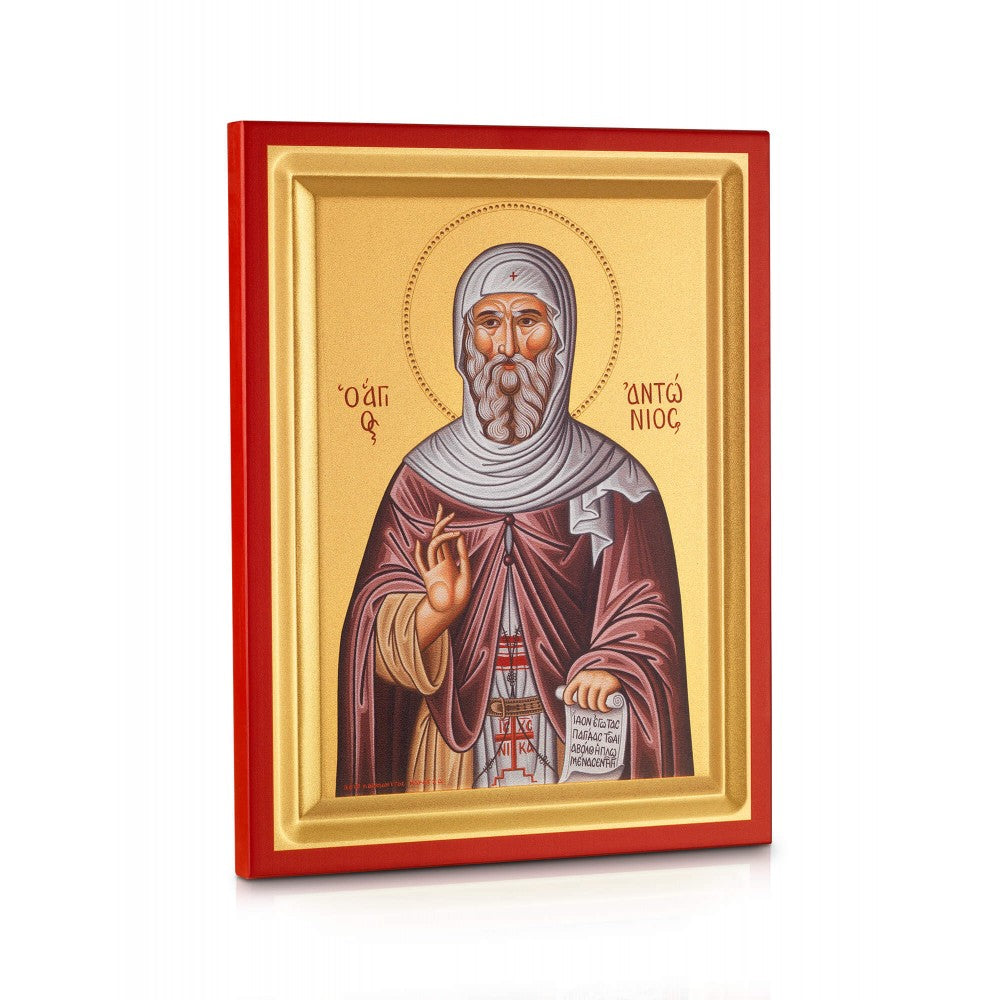 Saint Anthony the Great - Carved Wood - 2