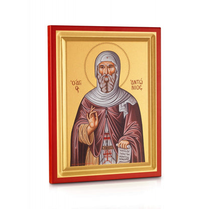 Saint Anthony the Great - Carved Wood - 2