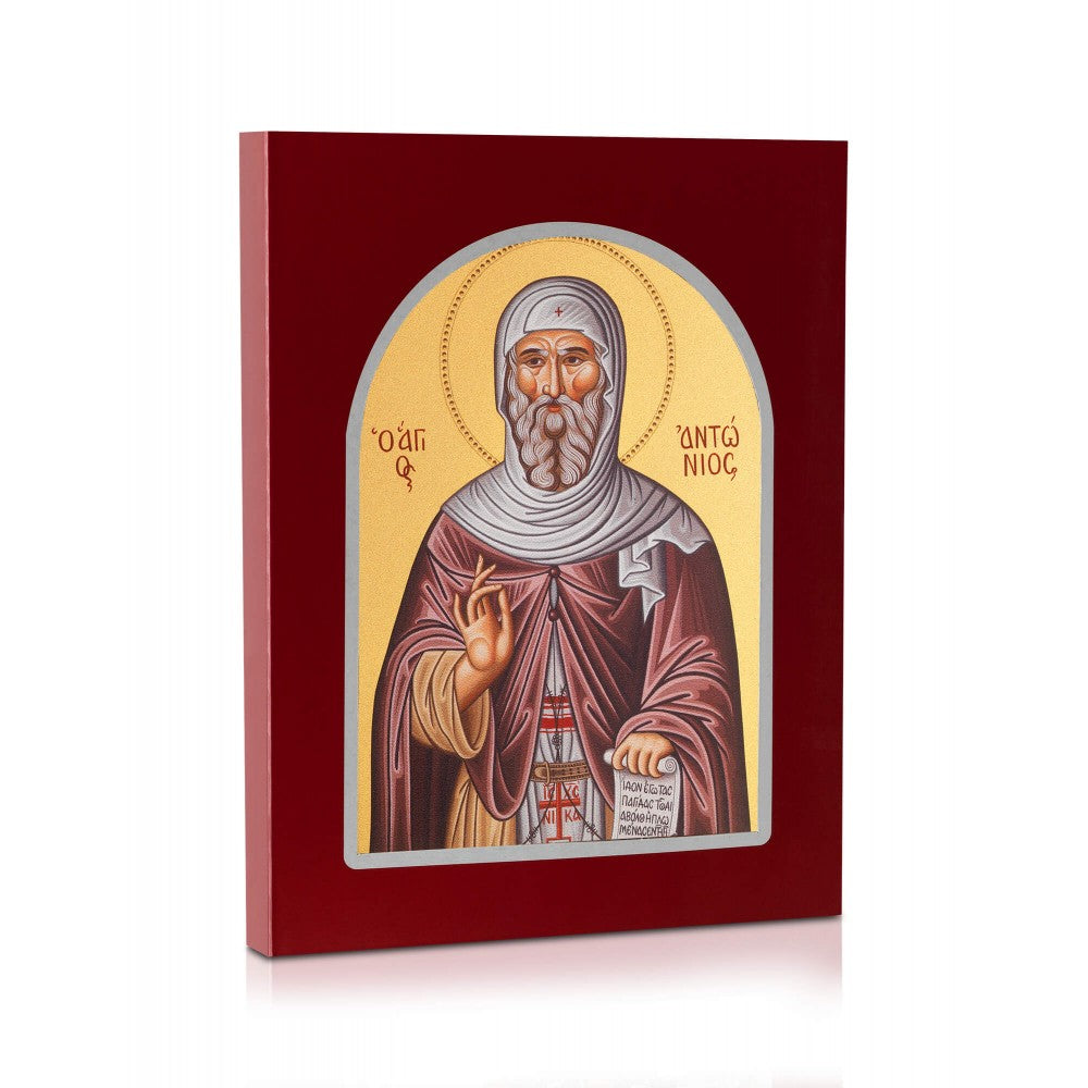 Saint Anthony the Great - Carved Wood - 4