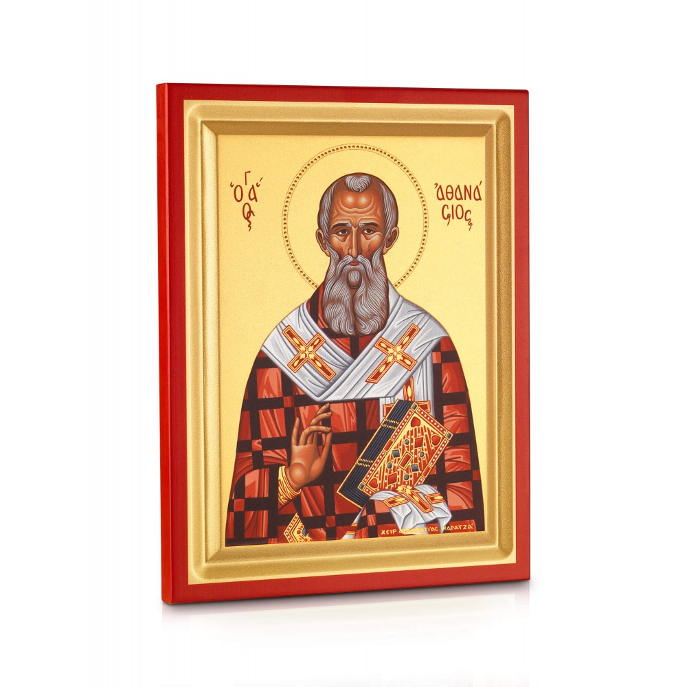 Saint Athanasius the Great - Carved Wood - 1