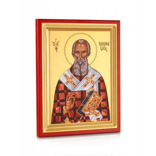 Saint Athanasius the Great - Carved Wood - 1