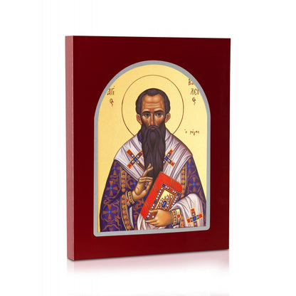 Saint Basil the Great - Carved Wood - 4