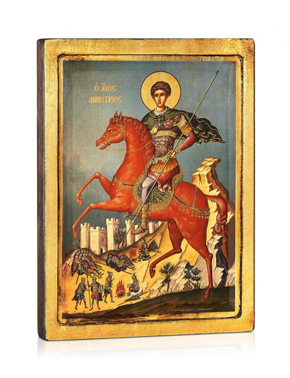 Saint Demetrios Icon - TheHolyArt